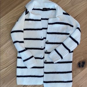 Stripe cardigan